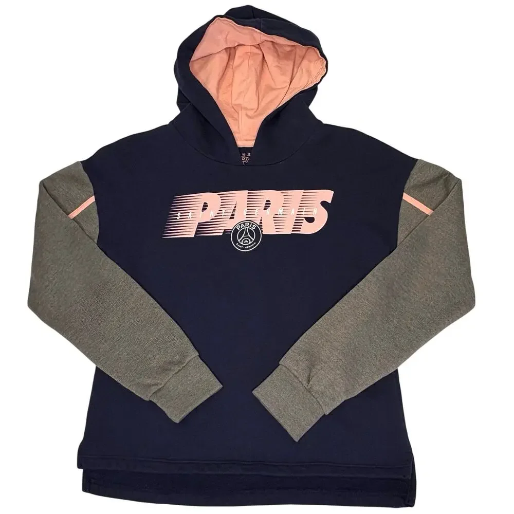 Paris Saint-Germain Hoodie Girls 12 Colorblock Sweatshirt